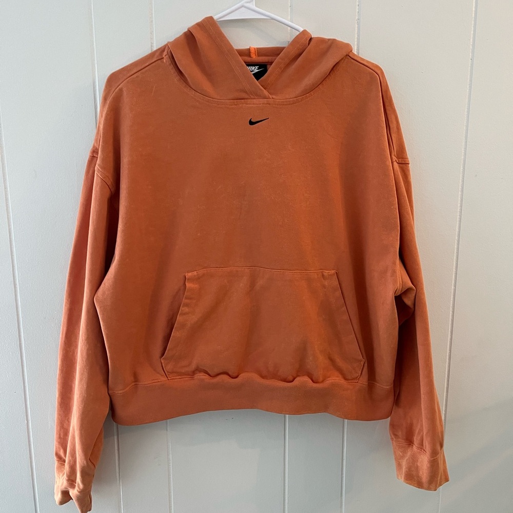 Nike Vintage Orange Hoodie Sweater